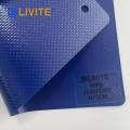 Livite revestido de 490gsm pvc lonaulina para cortina lateral do caminhão