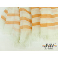 Damen Voile langer Winter Schal Großhandel angepassten Frauen Streifen Streifen gedruckt Schal