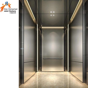 Stainless Steel Vvvf Machine Room Residential Elevator