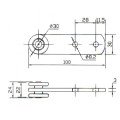 Main Bar Lorry Side Curtain Roller