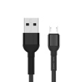 Оптовые кабели PP пряжа с плетеными микро -USB