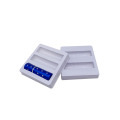 Lip balm white thermoformed insert trays