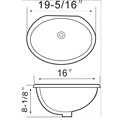 A8603 Foshan Badezimmer Badezimmer Undermount Sink
