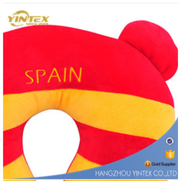 Almohada de cuello inflable Affordable Promocional 2016 U en forma de almohada de viaje