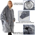 sherpa wearable blanket hoodie oversized sweatshirt blanket