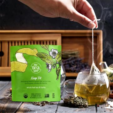 Natural Fiber Organic Compostable Bags For Tea