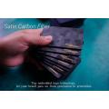 RFID blocking card wallet carbon fiber slim wallet