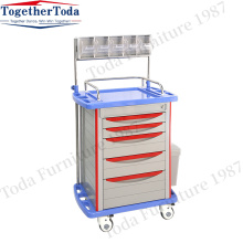 Новая больница для больницы Abs Medicine Trolley Cart