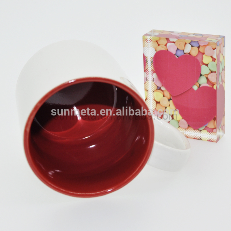 FREESUB Sublimation Heat Press Mug With Photo