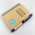 Recyclable Spiral Paper Notebook with ECO Pen