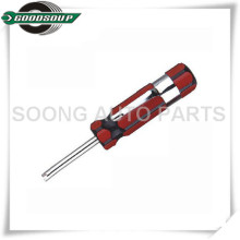 Tire Valve Core Tool with clip, Valve core key, Valve Core Extracting Tool