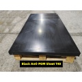 Black Pom Plastic Blechetechnik Blatt