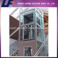 360 grados de observación de la cabina de vidrio Villa cabina de ascensor