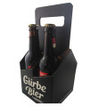 printed corrugated paper wine boxes, 4-bottle paper