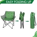 Large Folding Sofa Chair Padded Outdoor Club Chair