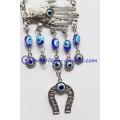 Horseshoe Hamsa Evil Eye pendant feng shui home decoration