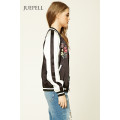 Mode-Stickerei-Baseball-Frauen-Jacke