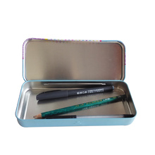 Metal Pencil Holder Case Box Packaging Atacado