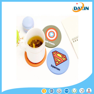 Superman Pattern Eco Friendly Silicone Cup Pad