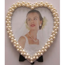 Coeur forme Photo Frame pour mariage