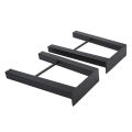 Black Industry Iron Bench Coffee Table Legs