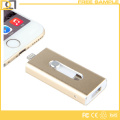 Promocional personalizado de metal OTG USB Flash Drive para iPhone