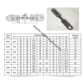 Galvanized D-D Type(Harmburger) Wire Rope Turnbuckle