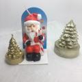 Different color for Father christmas man candle