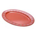 12 Inch Melamine Oval Plate Set of 6