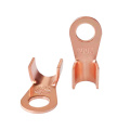 SC Non-Insulated Cable Lug Connectors Terminals/OT Copper open connecting nose/Double-hole copper-aluminum terminal