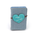 Custom heart-shaped credit id card holder