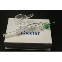 Best Selling Nectar Collector Kit Dica de quartzo para fumar vidro claro