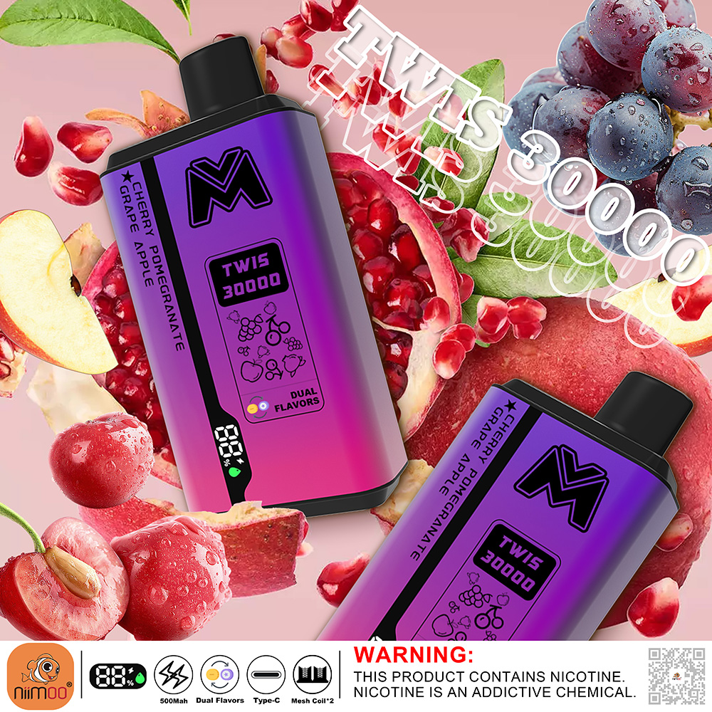 High-Capacity TWIS Vape 30000 Dual Flavor Vaporizer High-Capacity TWIS Vape 30000 Dual Flavor Vaporizer
