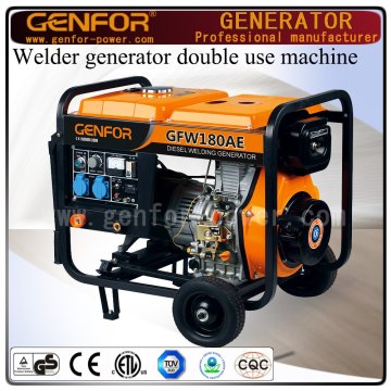 180A 5kw Diesel Welding and Generating Double Use machine for Arc Welder