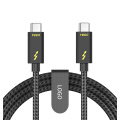 IQUAX USB C TO TYPE-C Кабель быстрого зарядки