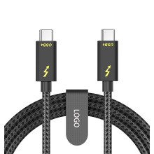 IQUAX USB C TO TYPE-C Кабель быстрого зарядки