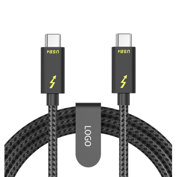 IQUAX USB C TO TYPE-C Кабель быстрого зарядки