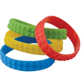 NOUVEAU BRISSION DE BÂTIMENT Coloré Bracelet en caoutchouc extensible