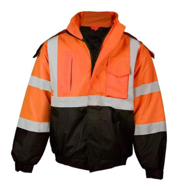Safety Work Clothes Parka Reflective Jacket