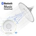 Ducha fija multifunción de lujo con altavoz bluetooth