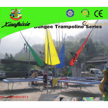 Plaza de cuatro personas de trampolín Bungee