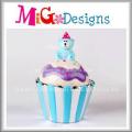 New Design Cupcake Shaped Ceramic Money Piggy Bank