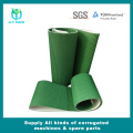 Black Green Pvc Corrugated Cardboard Conveyor Belt