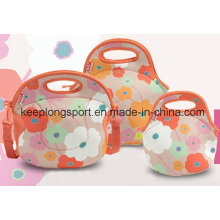 2016 New Design Full Color Printing Custom Neoprene Lunch Bag