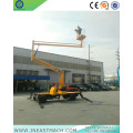 14m Self-propelled Articulating Trailer Boom Lift