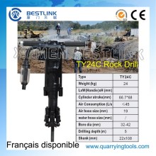 Ty24c Hand Hold Vertical Pneumtatic Rock Drilling Machine