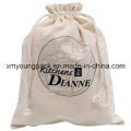 Promotional Custom Large Reusable Travel Shoe Cotton Canvas Drawstring Laundry Bag