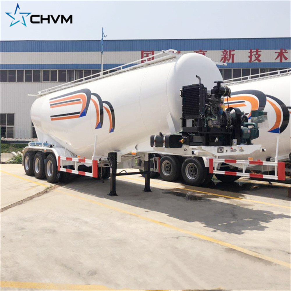 Bulk cement tank trailer