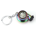 Electric Turbo Cigarette Lighter Keychain