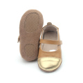 Wholesale Real Leather Cute Girls Baby Dress Shoes